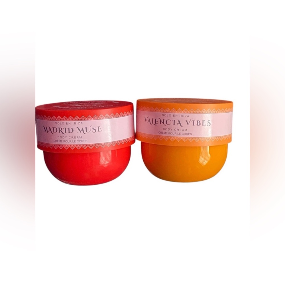 Solo En Ibiza Body Cream Bundle • Madrid Muse & Valencia Vibes • NEW • 8 fl oz